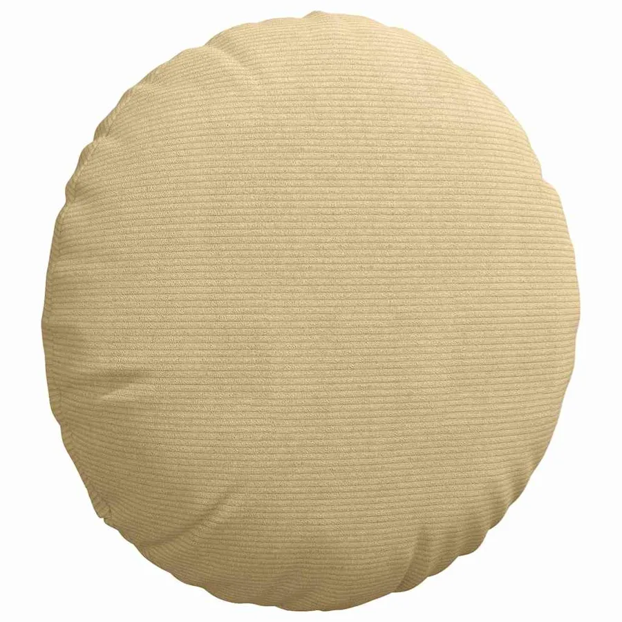 Coussins de siège 2 pcs Vert gris Ø50 x 19 cm - 5