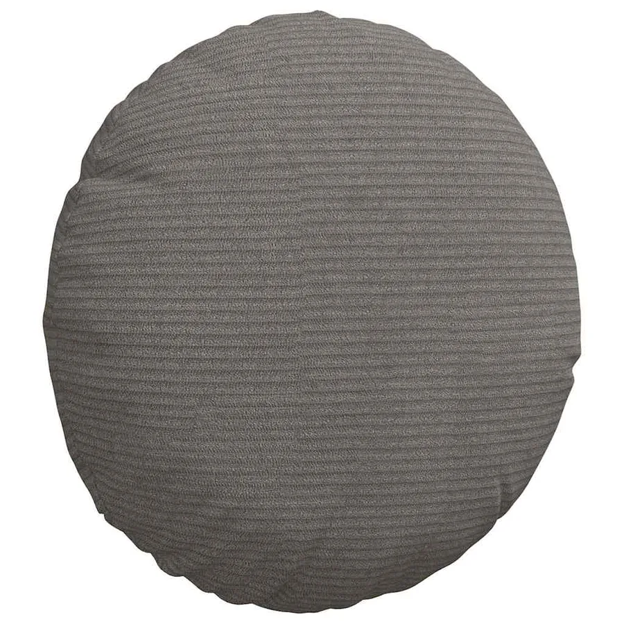 Coussins de siège 2 pcs Gris clair Ø30 x 13 cm - 5
