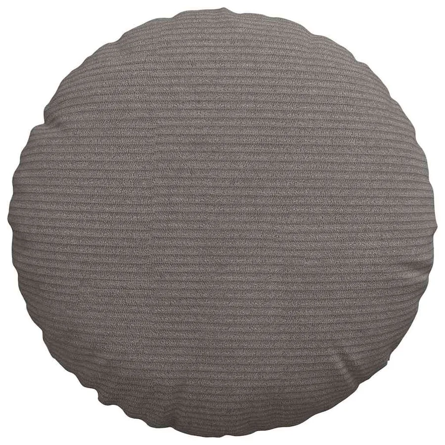 Coussins de siège 2 pcs Gris clair Ø30 x 13 cm - 6