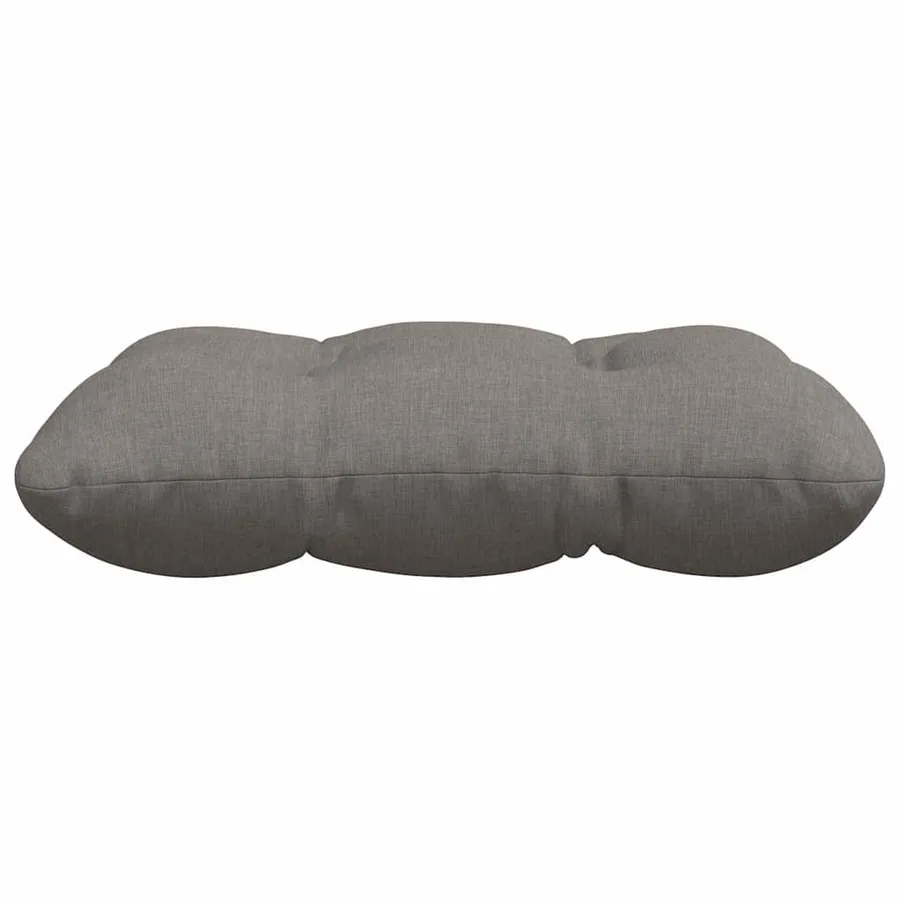 Coussins de siège 4 pcs Taupe 40 x 40 x 12 cm tissu - 6