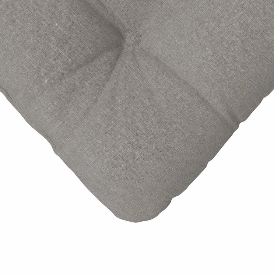 Coussins de siège 4 pcs Taupe 40 x 40 x 12 cm tissu - 9
