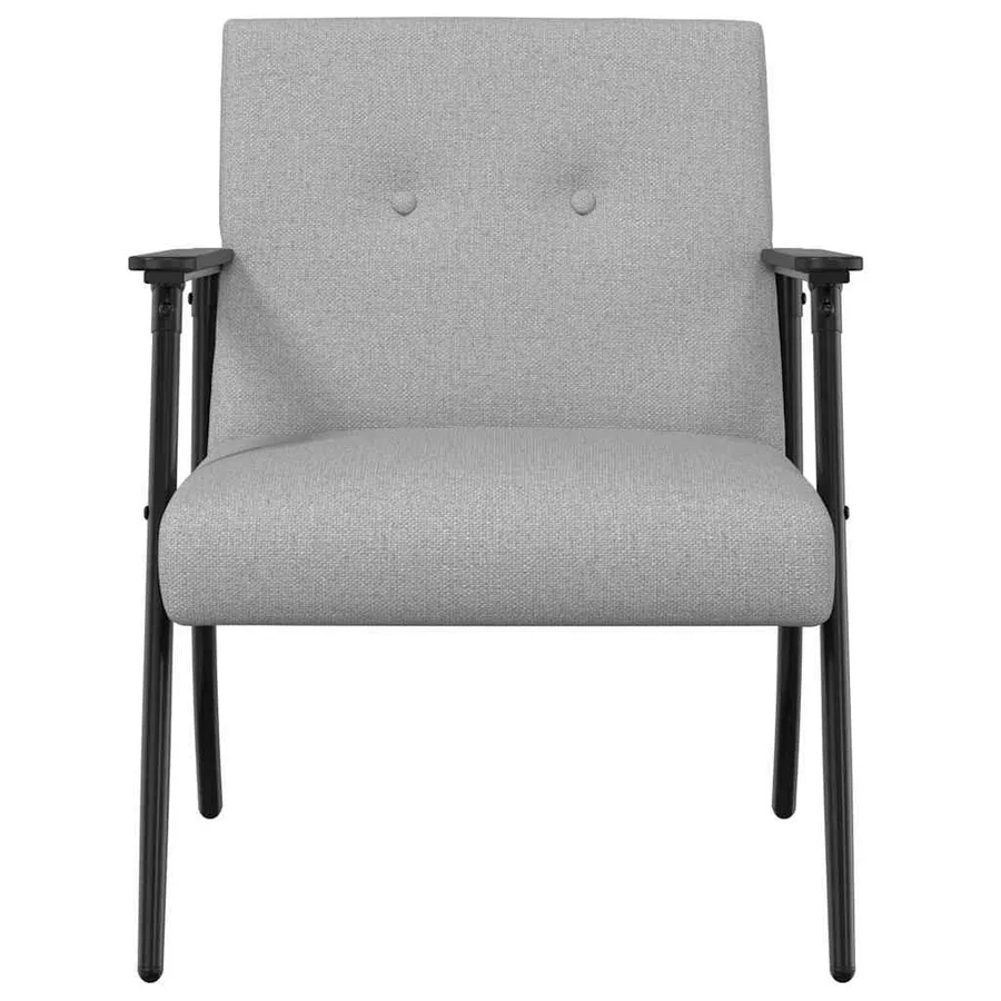 fauteuil Gris nuage tissu - 4