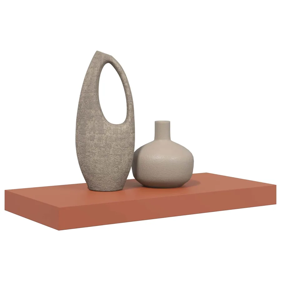 Étagère Murale Rouge 50 x 23 x 4 cm Bois d'ingénierie - 3