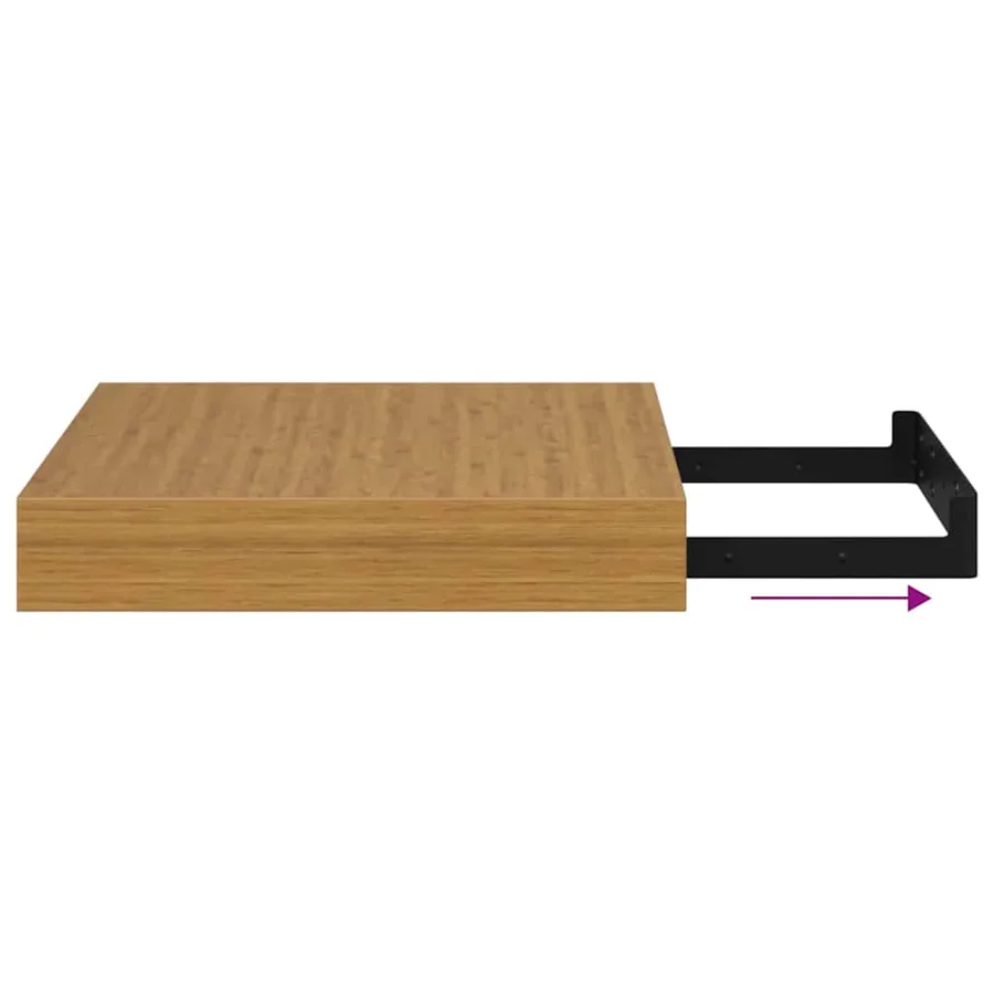 Étagère Murale Beige 23 x 23,5 x 4 cm Bois d'ingénierie - 12