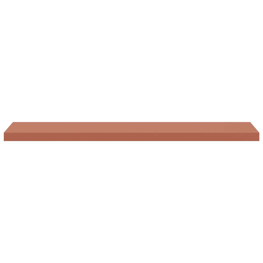 Étagère Murale 4 pcs Rouge 120 x 23,5 x 4 cm Bois d'ingénierie - 7