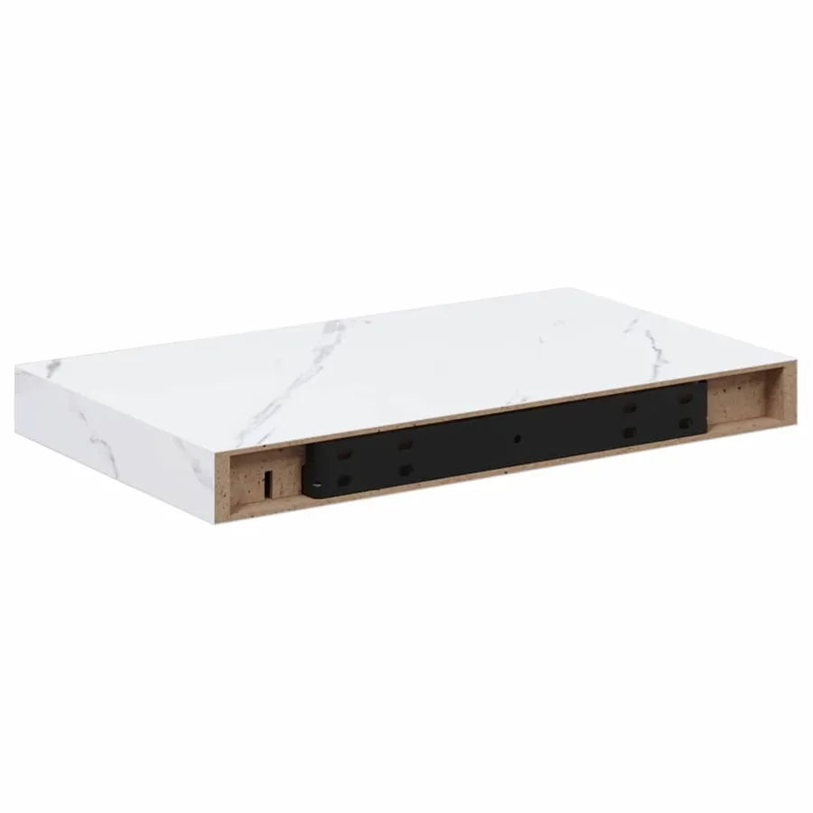 Étagère Murale 2 pcs Marbre blanc 40 x 23,5 x 4 cm - 9