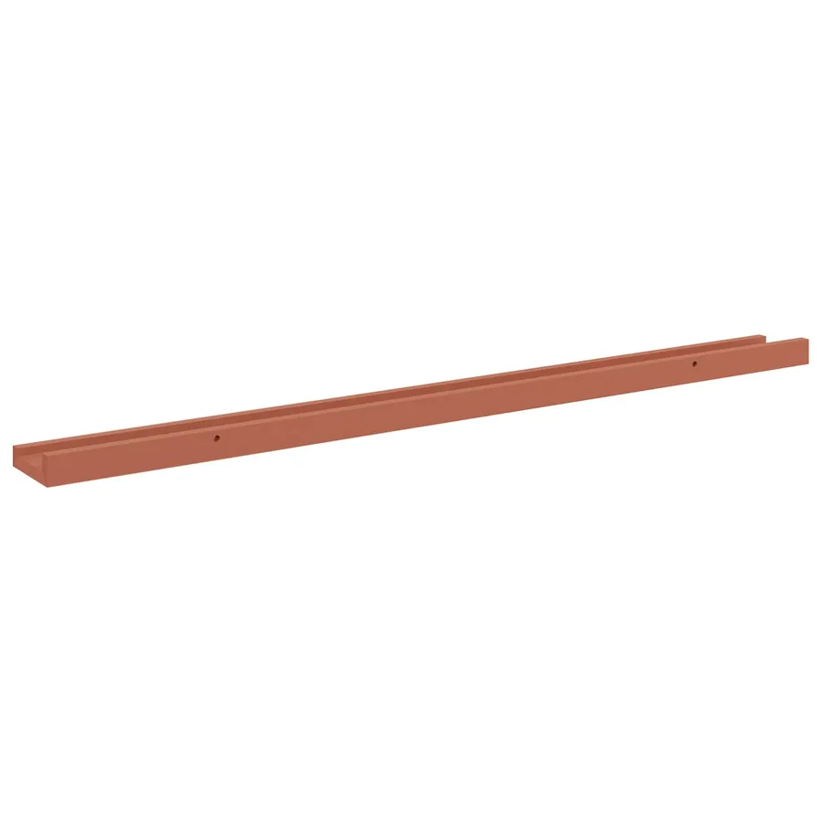 Étagère Murale Montage mural 2 pcs Rouge 100 x 9 x 3 cm - 9