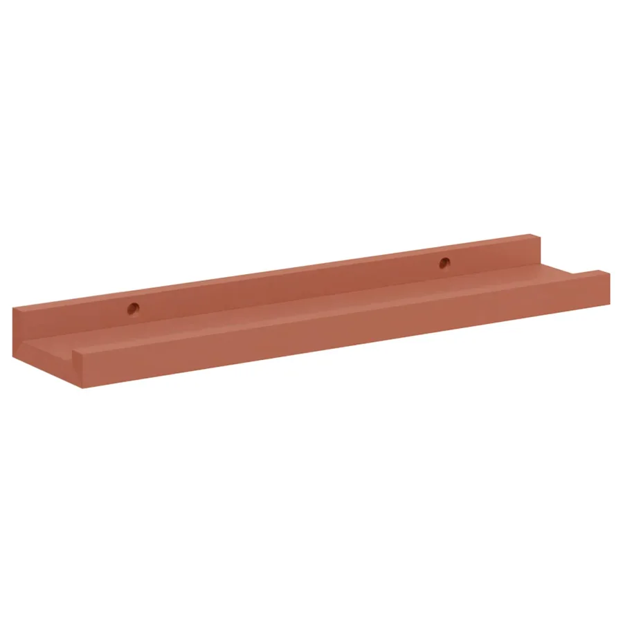Étagère Murale Montage mural 4 pcs Rouge 40 x 9 x 3 cm - 6