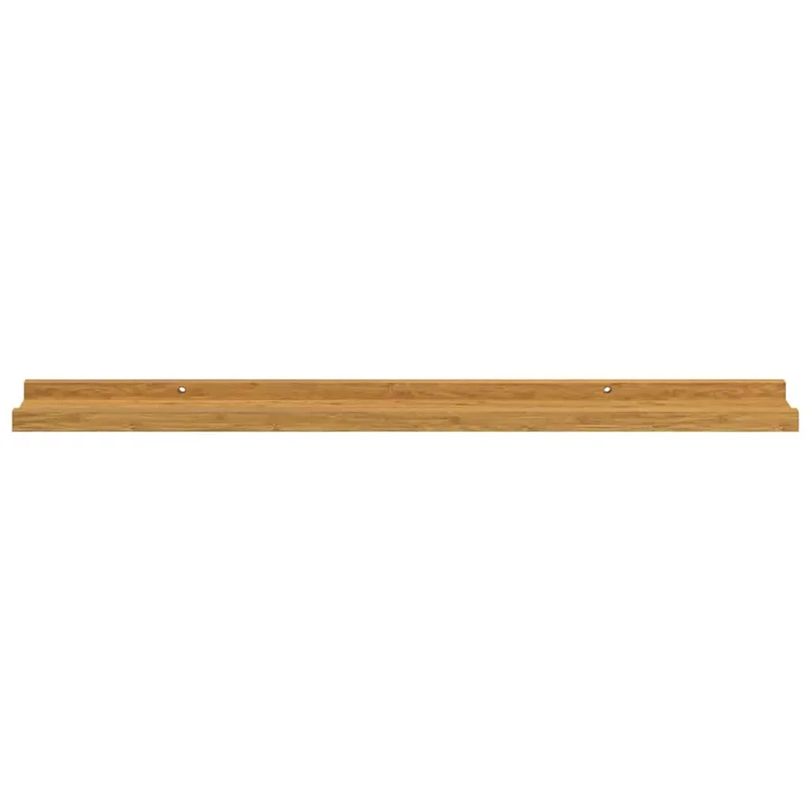 Étagère Murale Montage mural 2 pcs Beige 80 x 9 x 3 cm - 7