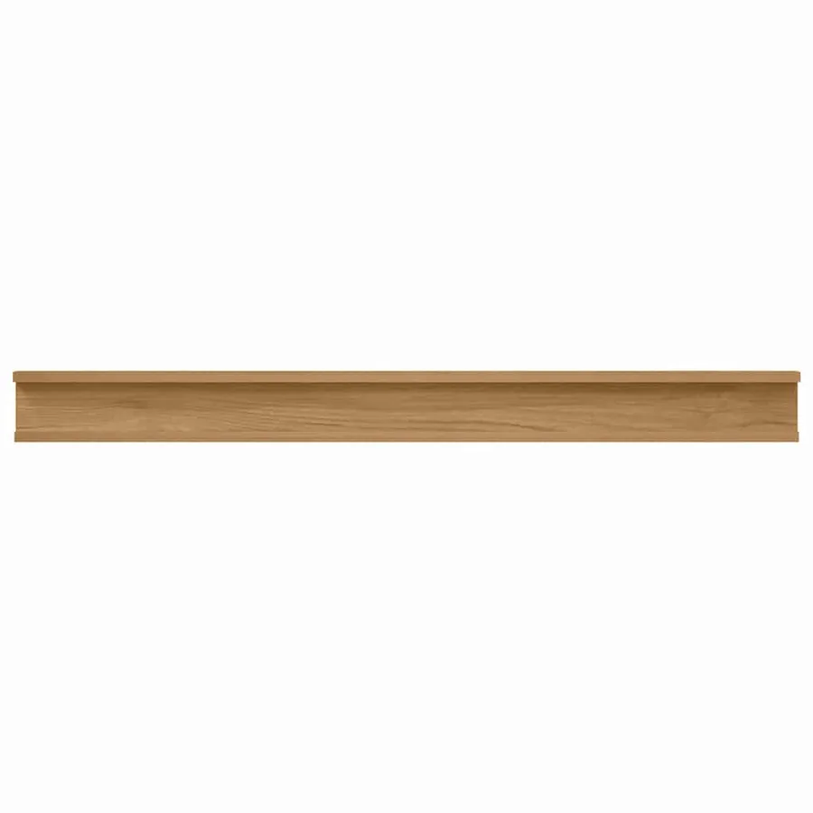 Étagère Murale Montage mural 4 pcs Marron 100 x 9 x 3 cm - 10