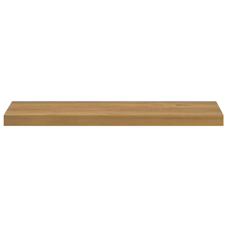 Étagère Murale 2 pcs Marron 90 x 23,5 x 4 cm Bois d'ingénierie - 7