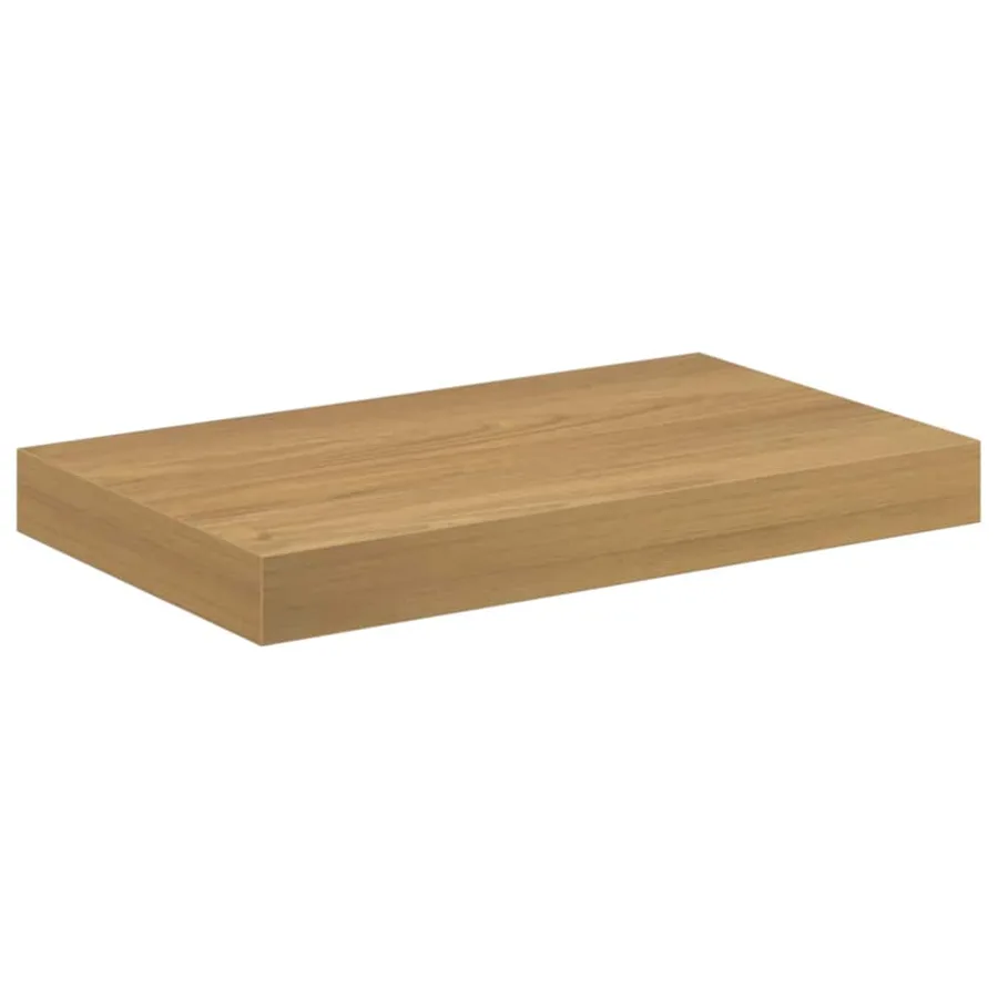 Étagère Murale 2 pcs Marron 40 x 23,5 x 4 cm Bois d'ingénierie - 6