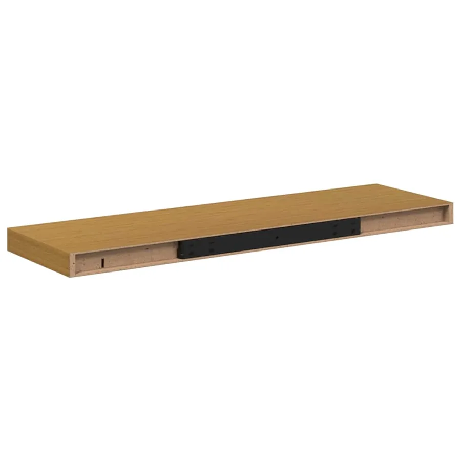Étagère Murale 4 pcs Beige 80 x 23,5 x 4 cm Bois d'ingénierie - 9