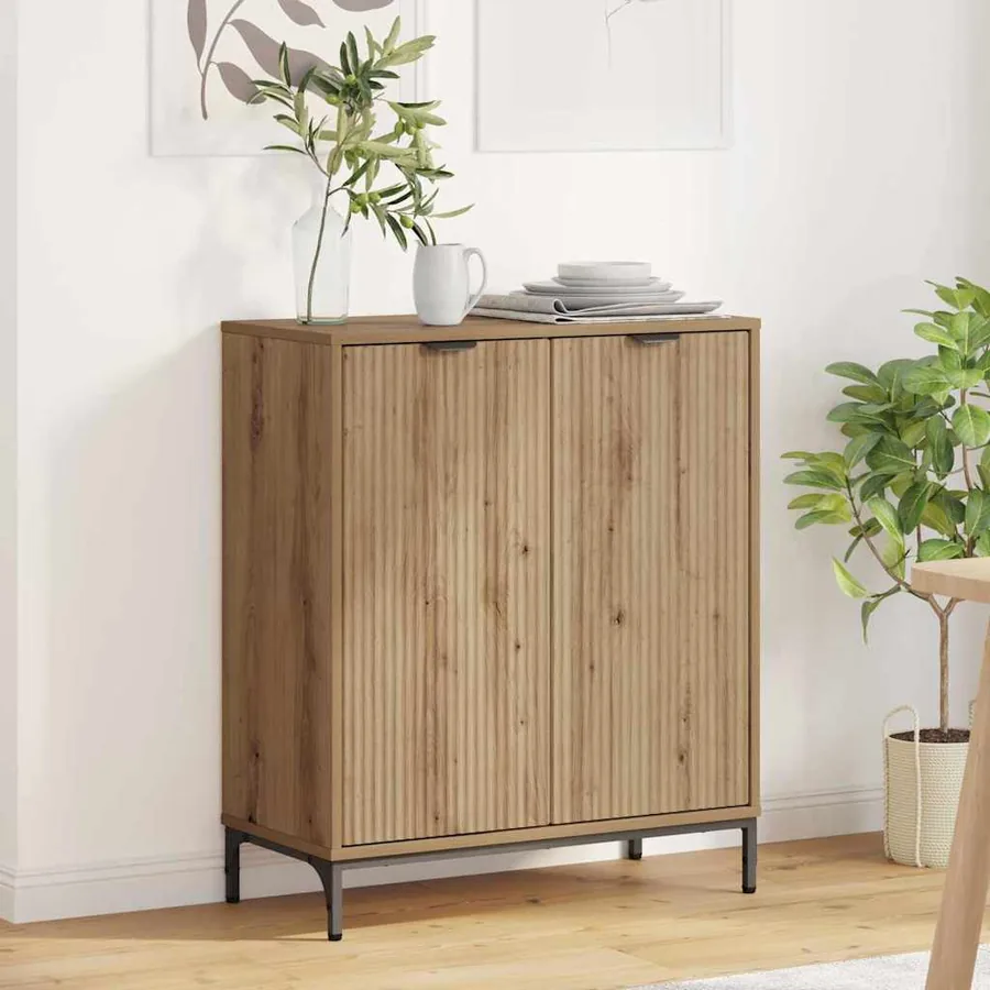Buffet Chêne artisanal 69,5 x 33 x 82 cm Bois d'ingénierie