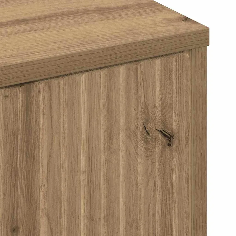 Buffet Chêne artisanal 69,5 x 33 x 82 cm Bois d'ingénierie - 11