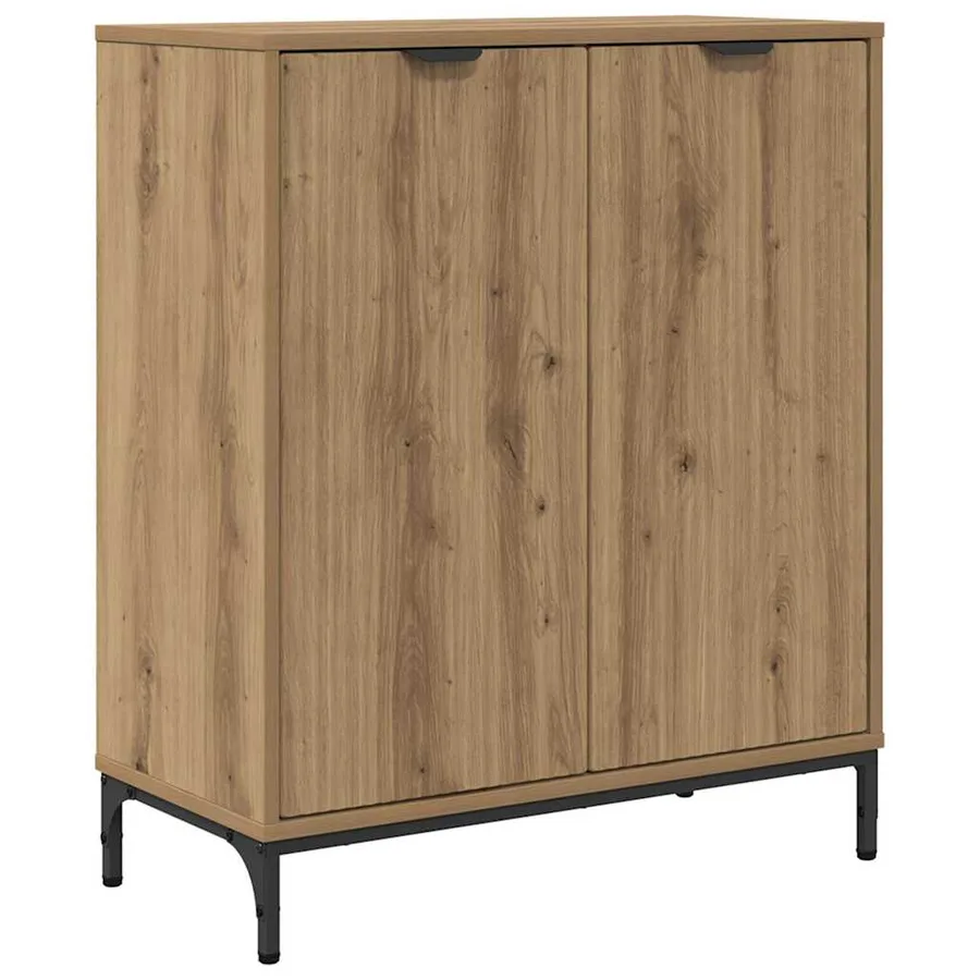 Buffet Chêne artisanal 69,5 x 33 x 82 cm Bois d'ingénierie - 2