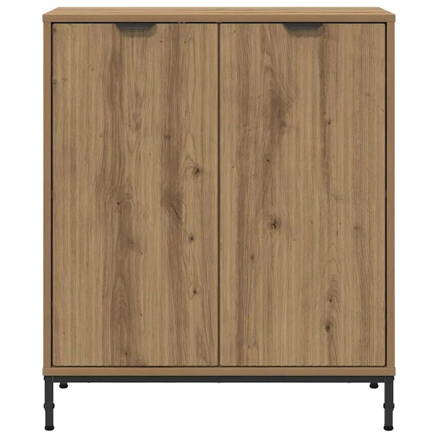 Buffet Chêne artisanal 69,5 x 33 x 82 cm Bois d'ingénierie - 6