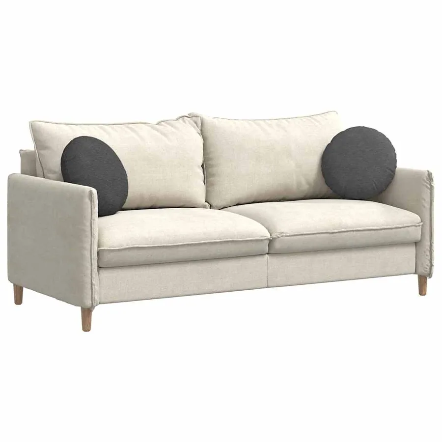 Coussins de siège 2 pcs Gris foncé Ø 40 cm - 3
