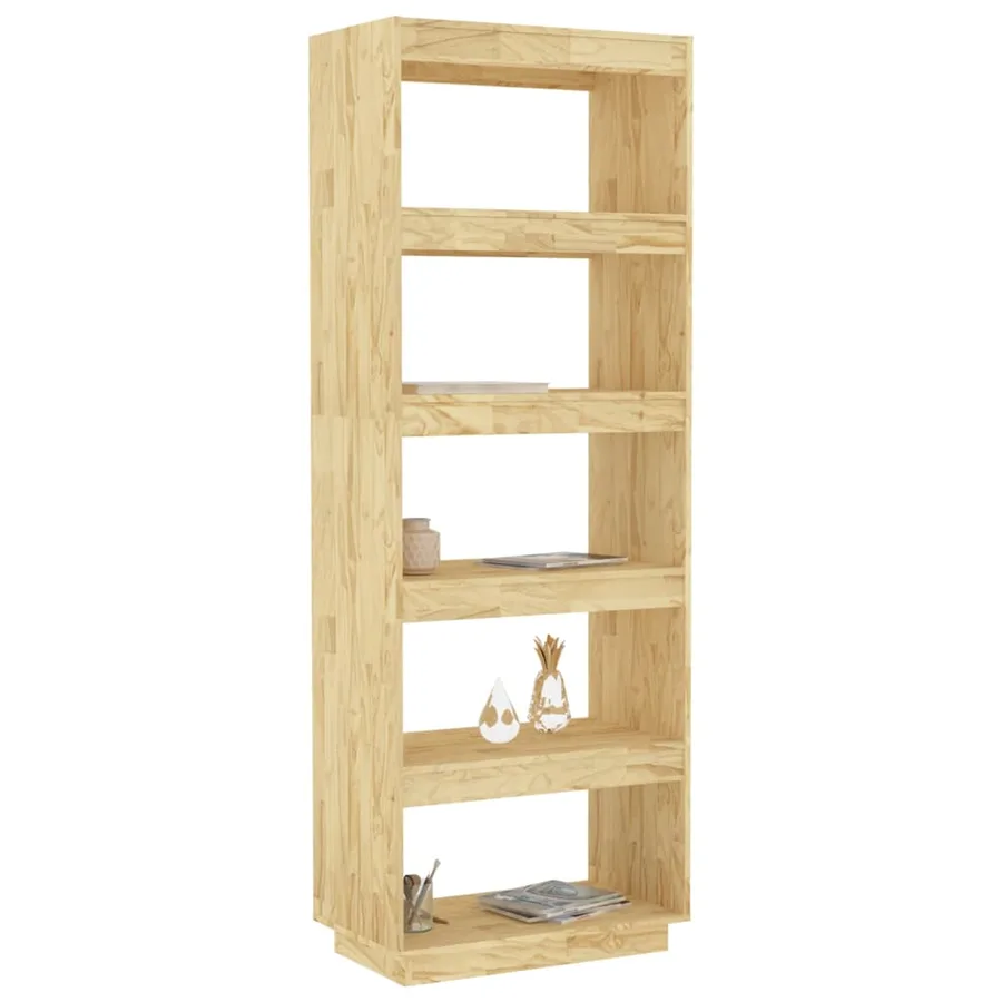 Bibliothèque/Séparateur de pièce 60x35x167 cm pin massif - 4