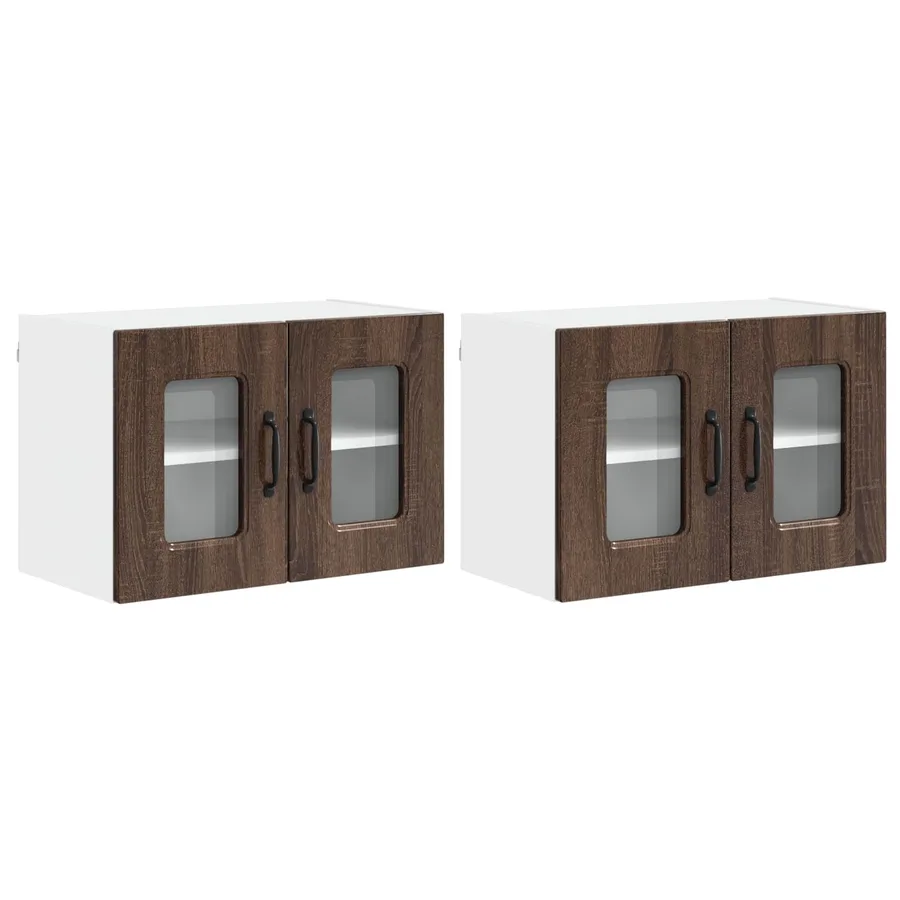 Panneau de lave-vaisselle Kalmar 2 pcs Chêne brun - 2