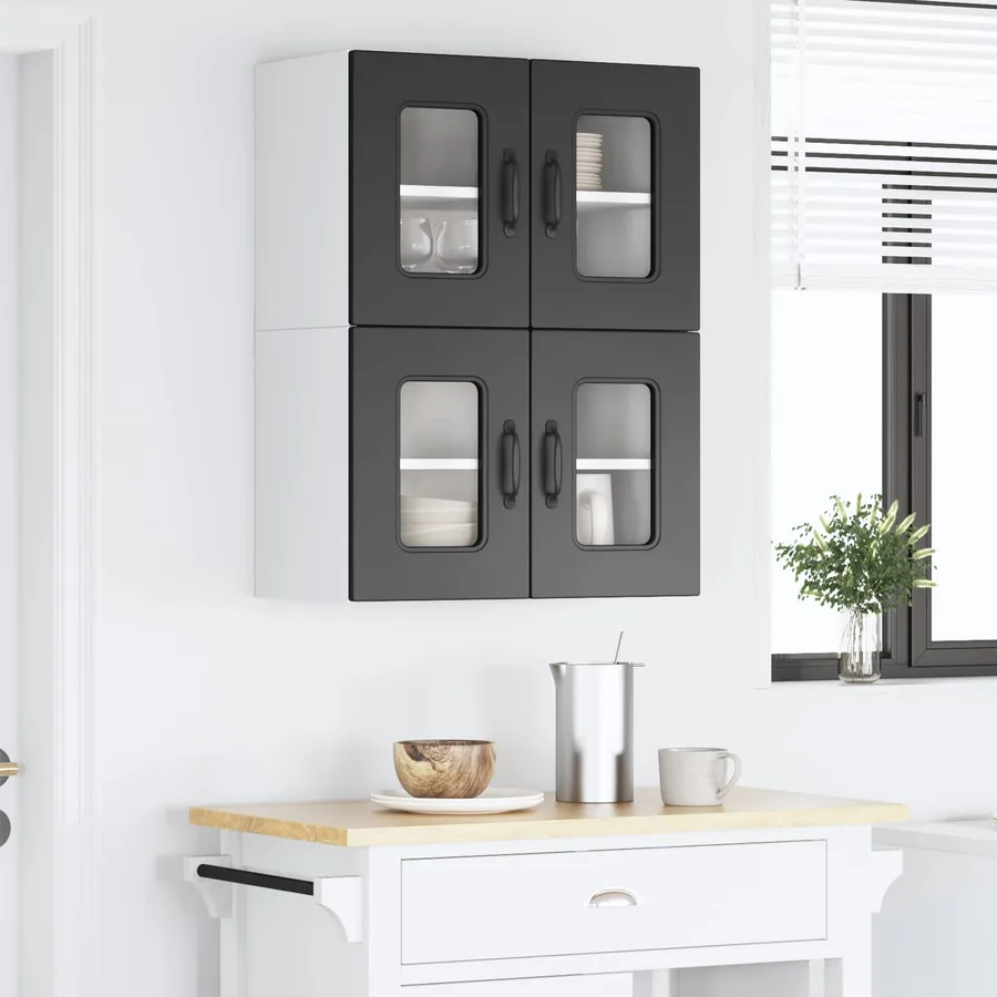Panneau de lave-vaisselle Kalmar 2 pcs Noir 60 x 31 x 40 cm - 4