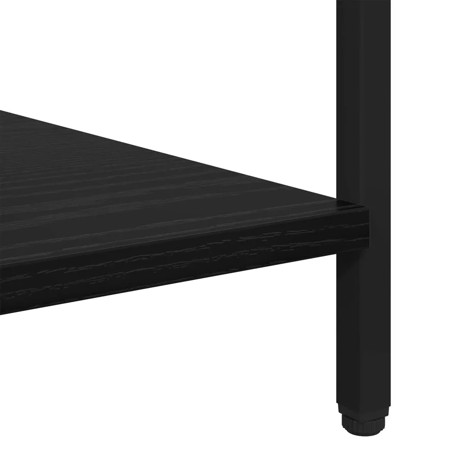 Table de chevet 2 pcs Chêne noir 40 x 40 x 50 cm - 9