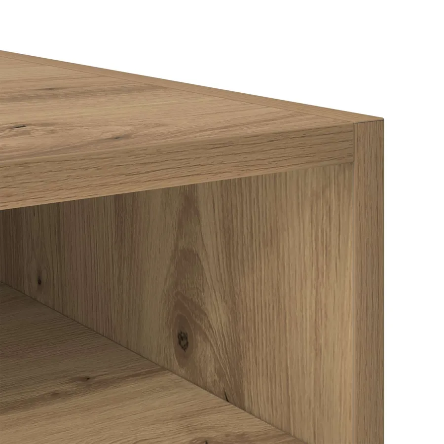 Table de chevet 2 pc Chêne artisanal 40 x 40 x 50 cm - 9