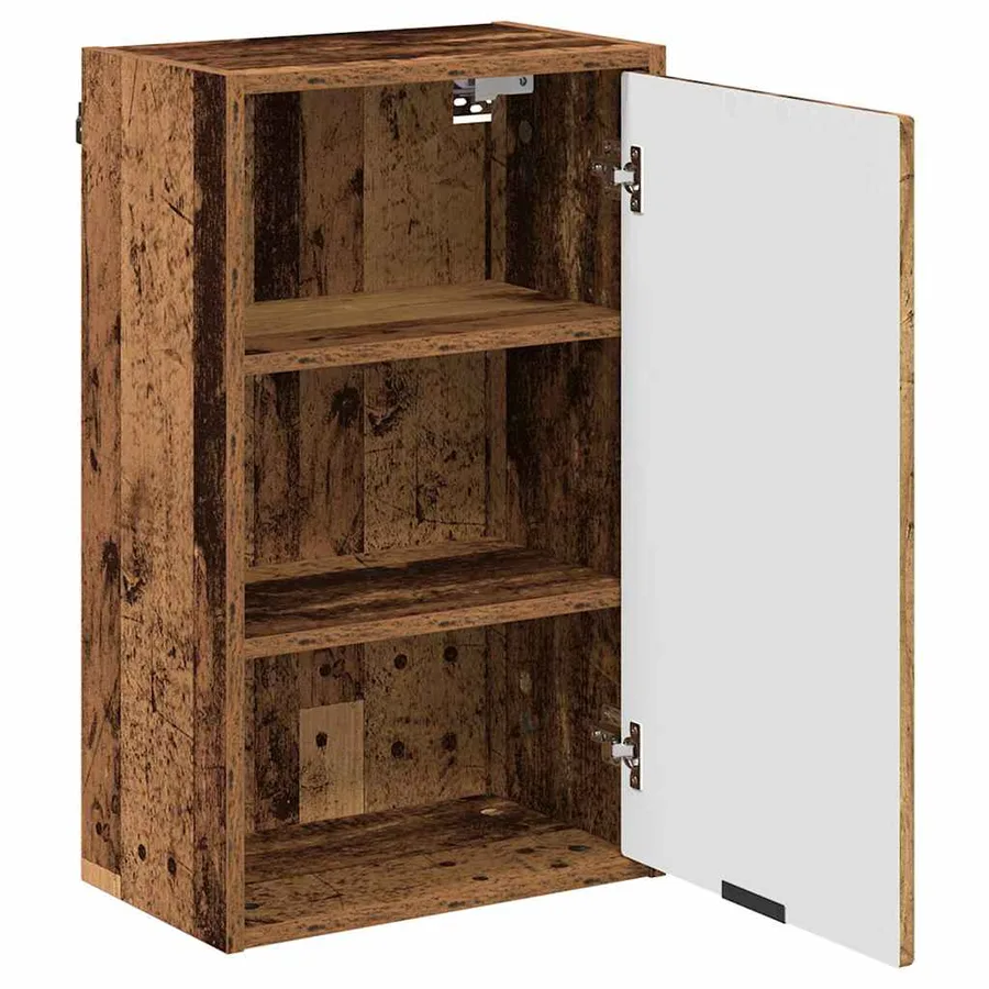 Ensemble de mobilier de salle de bain 3 pcs Bois Ancien - 7