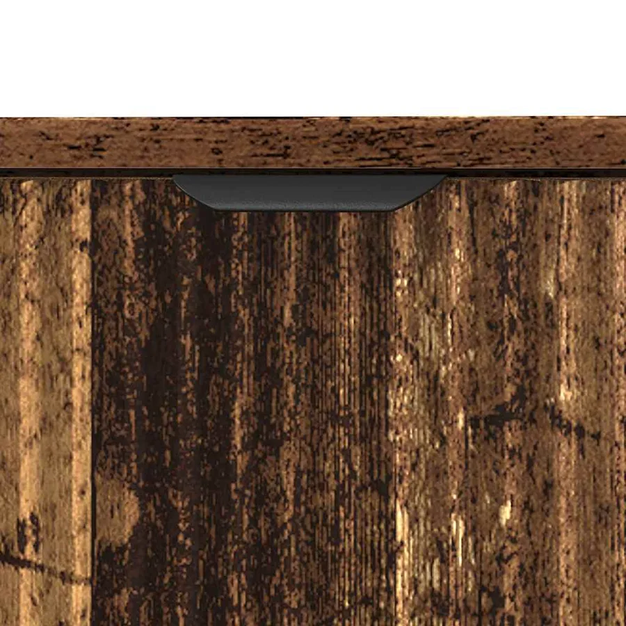 Ensemble de mobilier de salle de bain 3 pcs Bois Ancien - 9