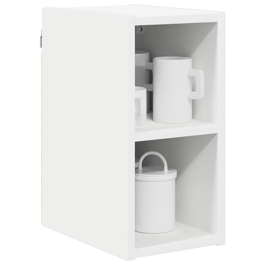 Armoire suspendue Blanc 20 x 29,5 x 40 cm Bois d'ingénierie - 3