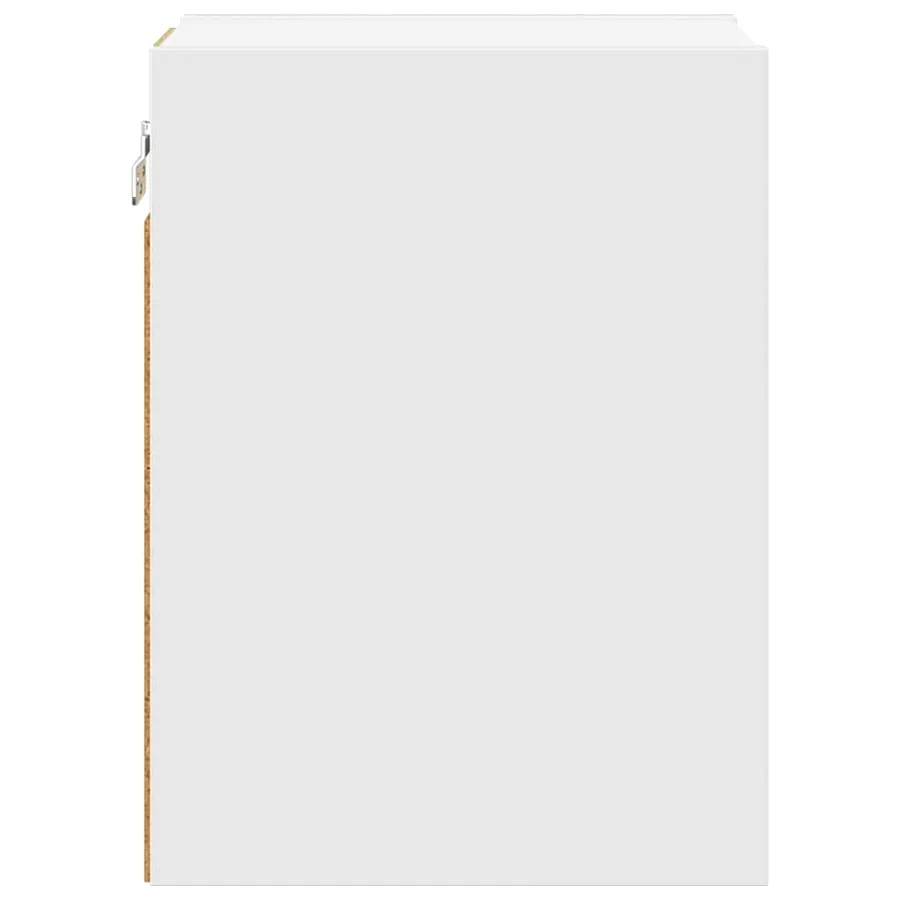 Armoire suspendue Blanc 20 x 29,5 x 40 cm Bois d'ingénierie - 6