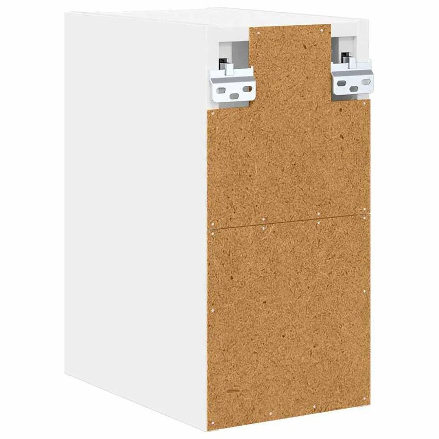 Armoire suspendue Blanc 20 x 29,5 x 40 cm Bois d'ingénierie - 7