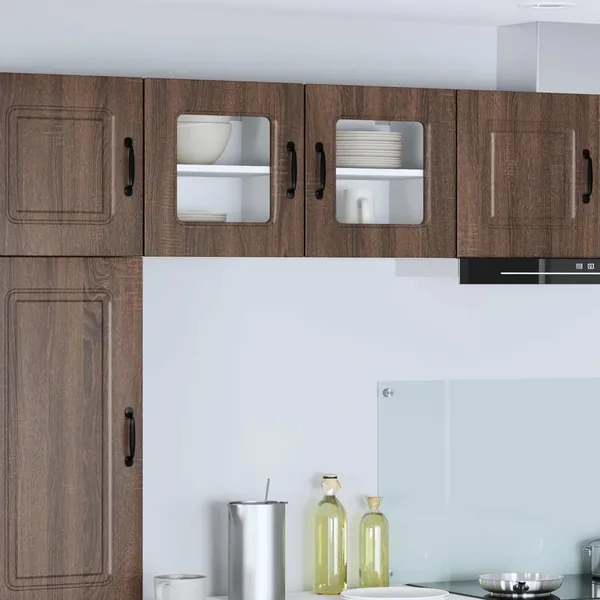 Panneau de lave-vaisselle Kalmar 2 pcs Chêne brun