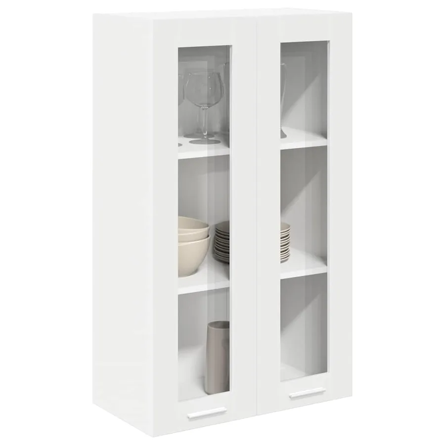 Armoire suspendue Blanc 60 x 31 x 100 cm Bois d'ingénierie - 3