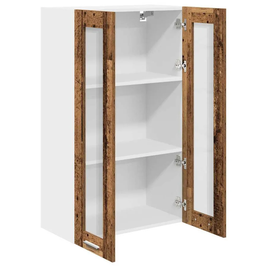 Armoire suspendue avec stockage Bois ancien 60 x 31 x 100 cm - 5
