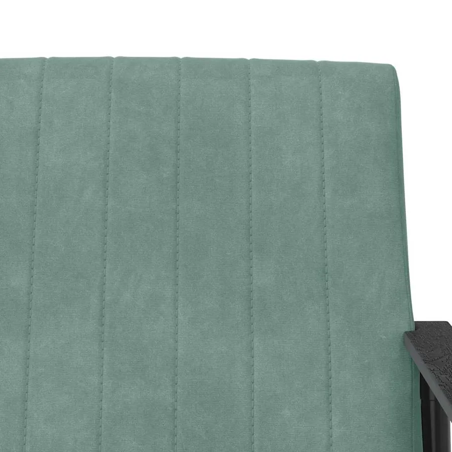fauteuil Vert Mer 59 x 75 x 78 cm Velours - 7