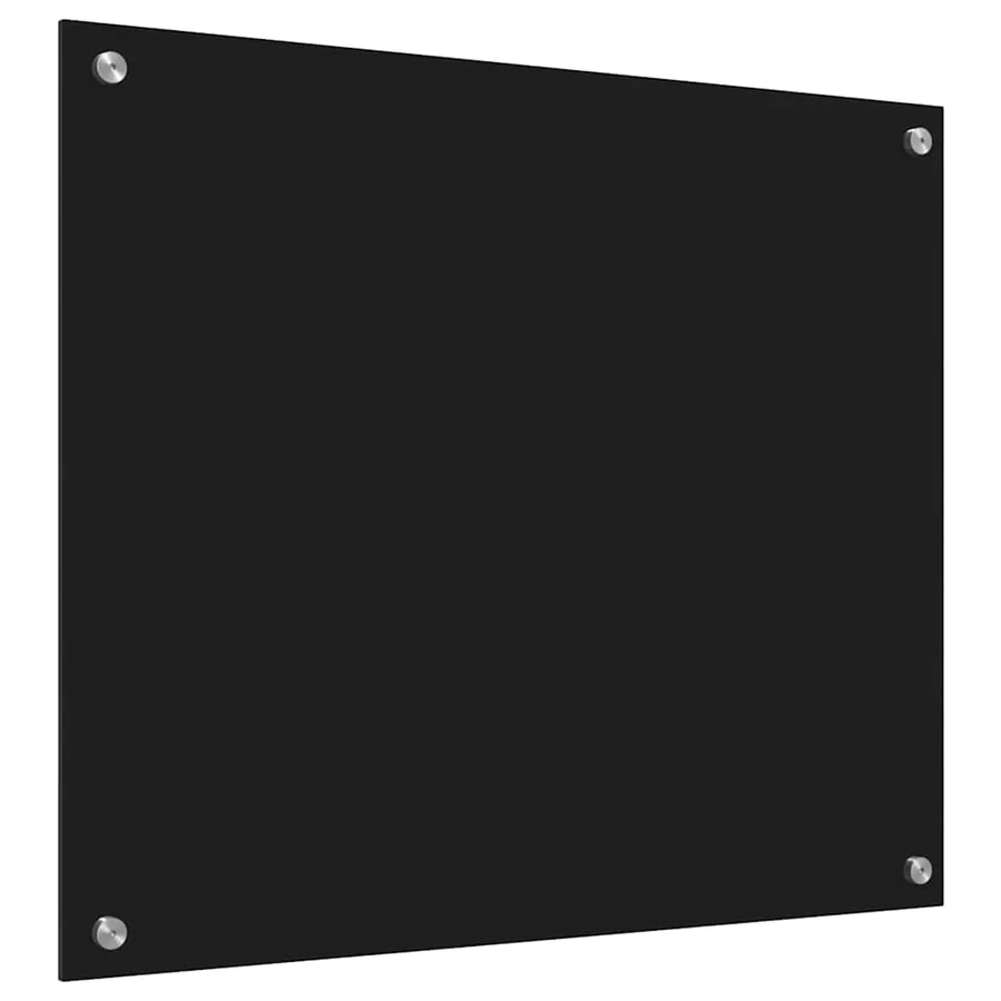 Crédence de cuisine Noir 70 x 60 cm verre trempé - 6