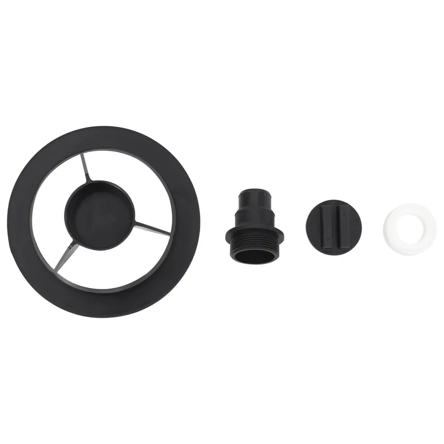 Swimming Pool Sand Filter with 6-Way Valve Black - 8