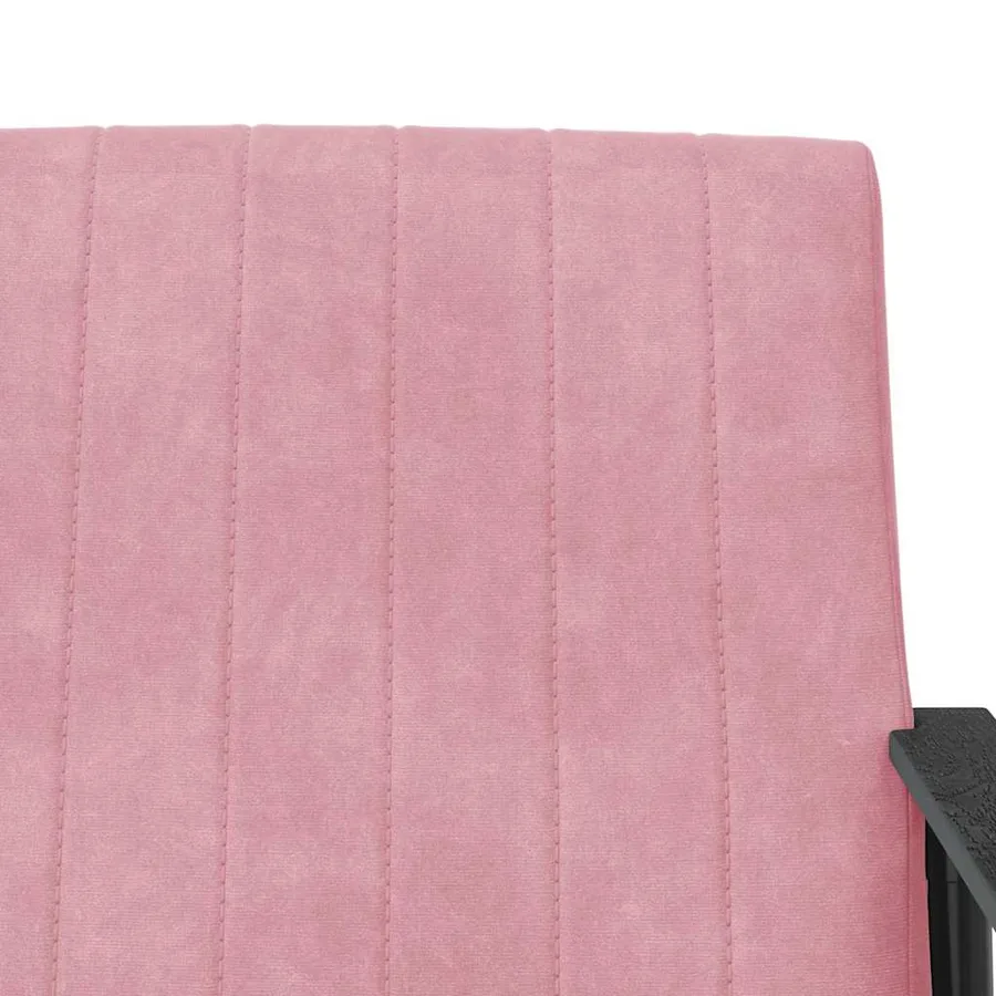 fauteuil Rose 59 x 75 x 78 cm Velours - 7