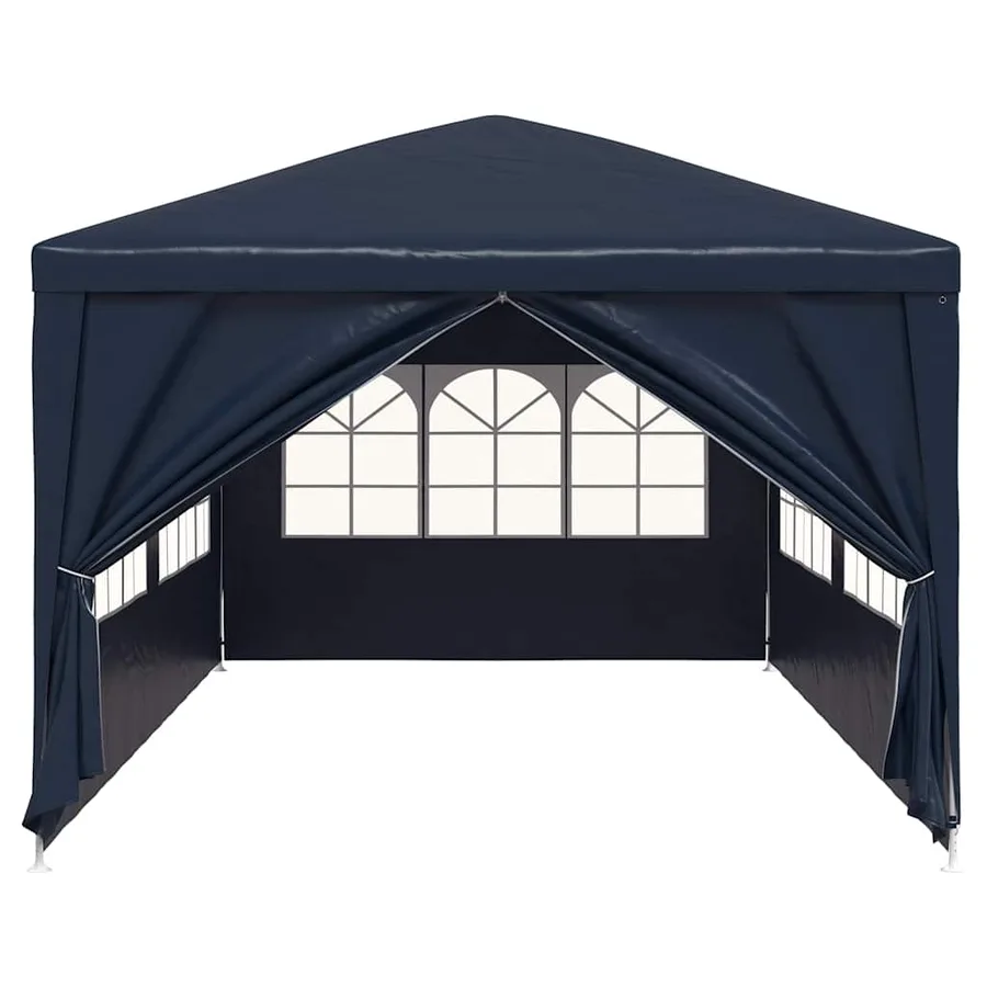Tente de réception 3 x 6 m Bleu - 4