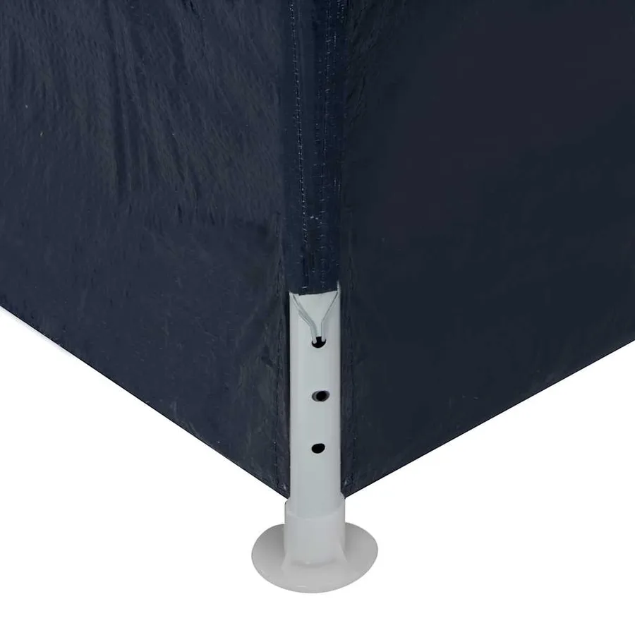 Tente de réception 3 x 6 m Bleu - 8