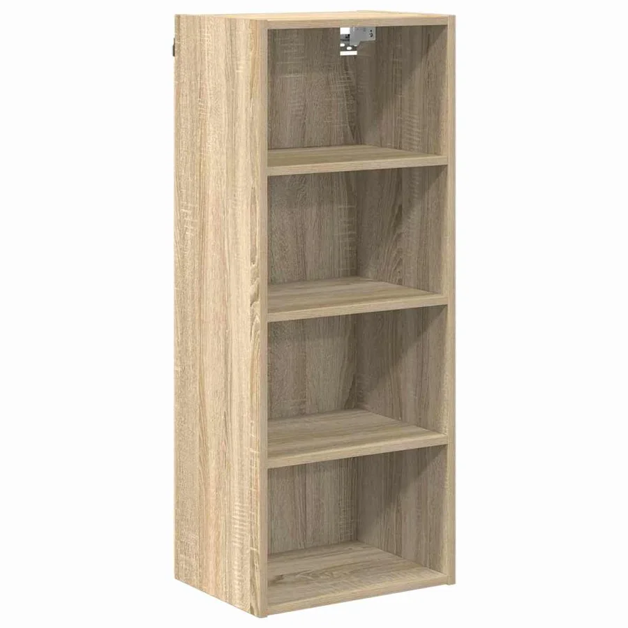 Armoire suspendue avec stockage Chêne Sonoma 40 x 29,5 x 100 cm - 2