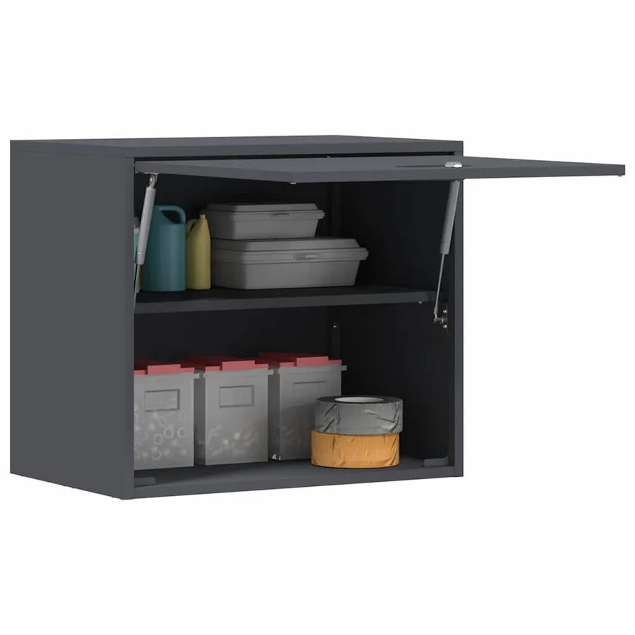 Armoire murale pour garage Anthracite 60 x 40 x 53 cm - 3