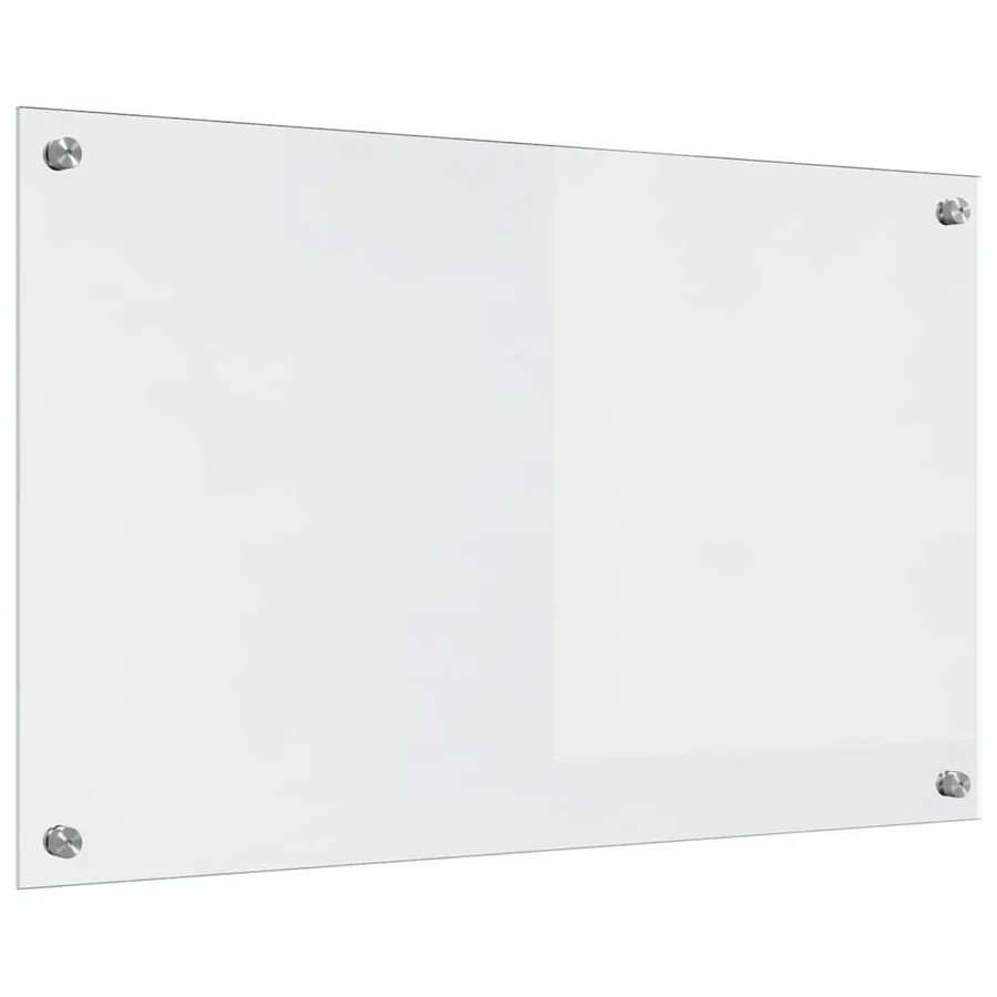 Crédence de cuisine 2 pcs Transparent 80 x 50 cm verre trempé - 6