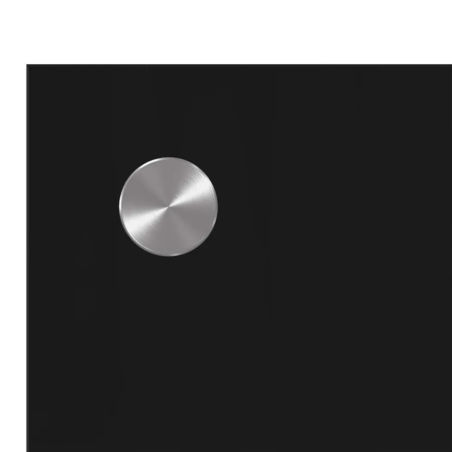 Crédence de cuisine Noir 100 x 60 cm verre trempé - 7