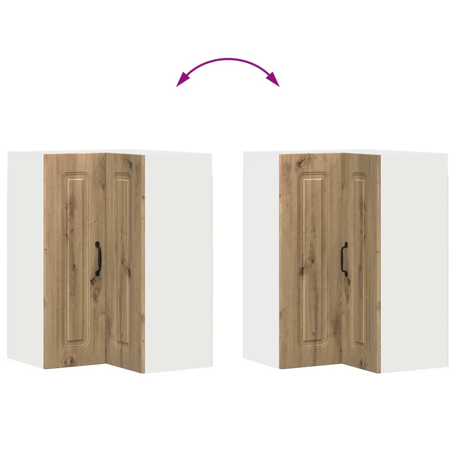 Panneau de lave-vaisselle Kalmar Chêne artisanal - 11