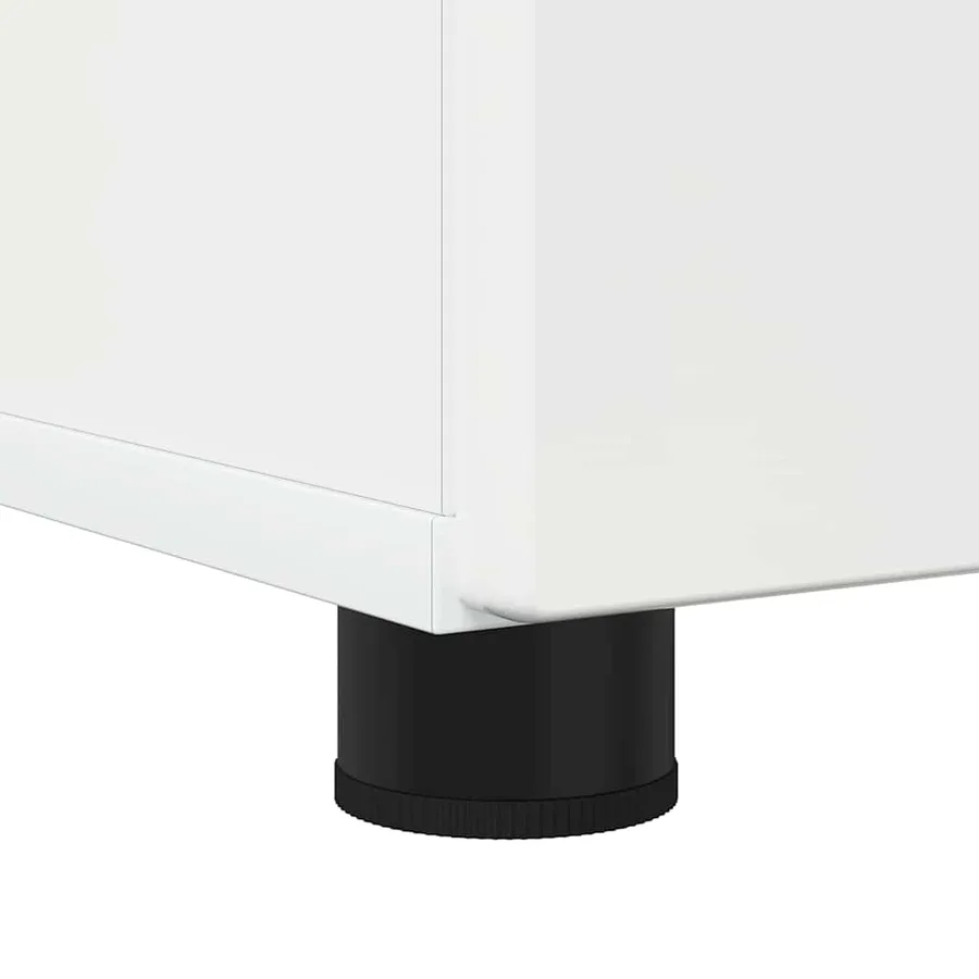 Cabinet de salle de bain Blanc brillant 76,5 x 35 x 64 cm - 9