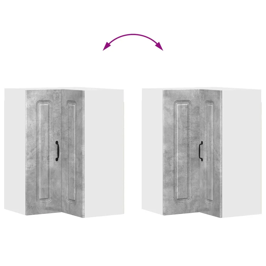 Panneau de lave-vaisselle Kalmar Gris béton 57 x 57 x 80 cm - 11