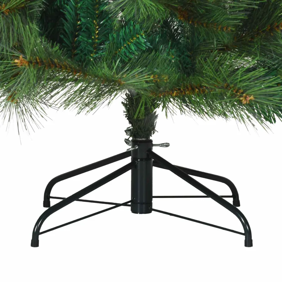 Sapin de Noël artificiel avec 300 LED Vert 210 cm PE et PVC - 17