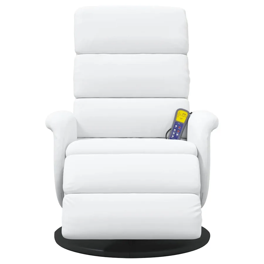 Fauteuil inclinable Blanc PU - 5